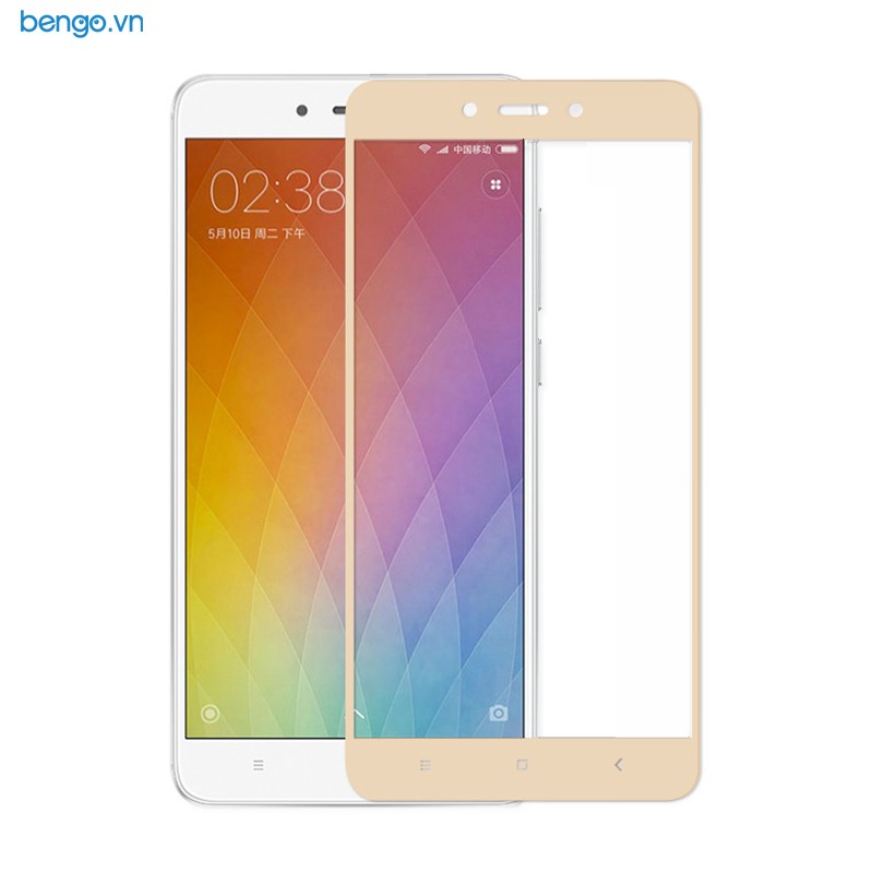Dán màn hình cường lực Xiaomi Redmi Note 4X Full màn hình