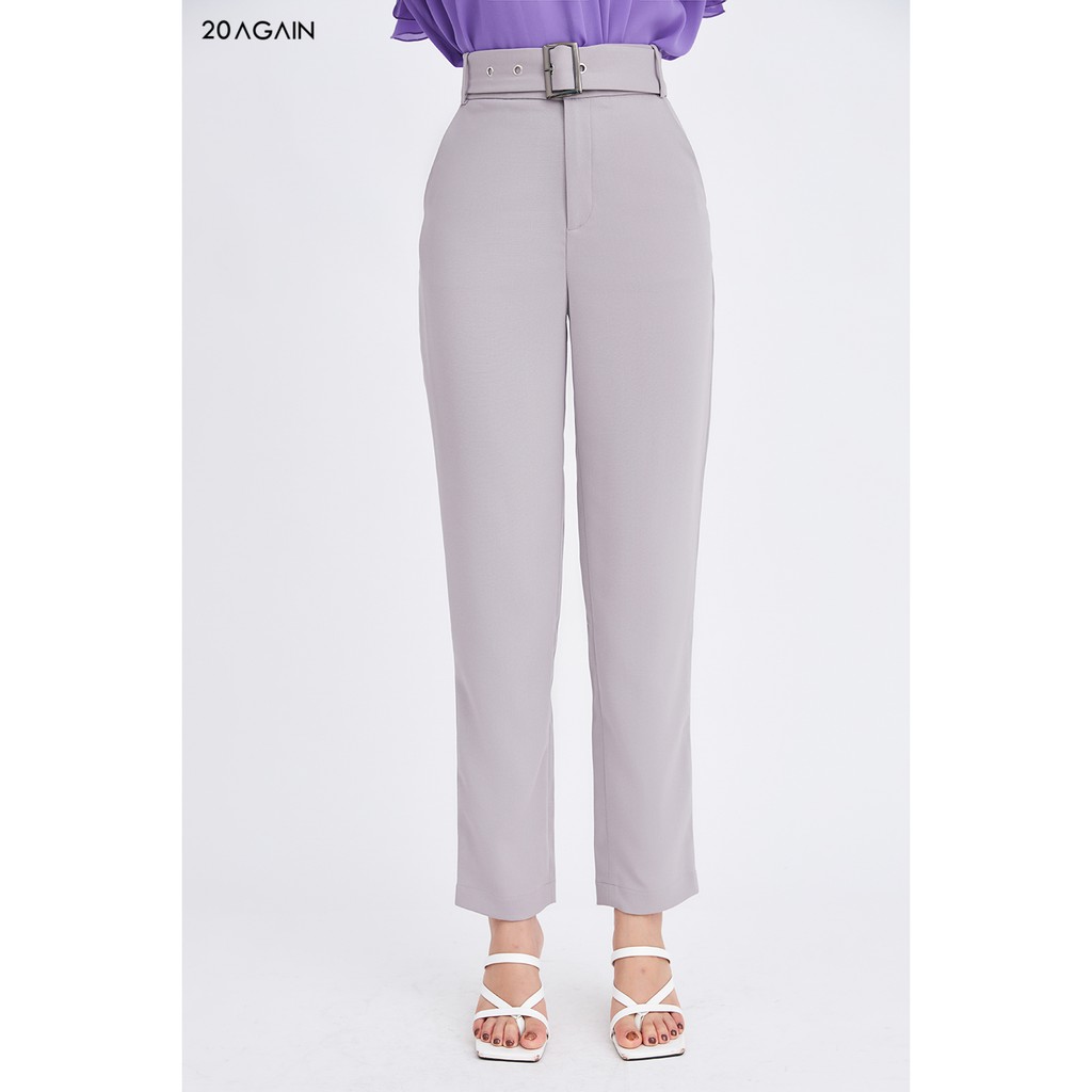 Quần âu hai túi chéo 20AGAIN QAA0553 | BigBuy360 - bigbuy360.vn