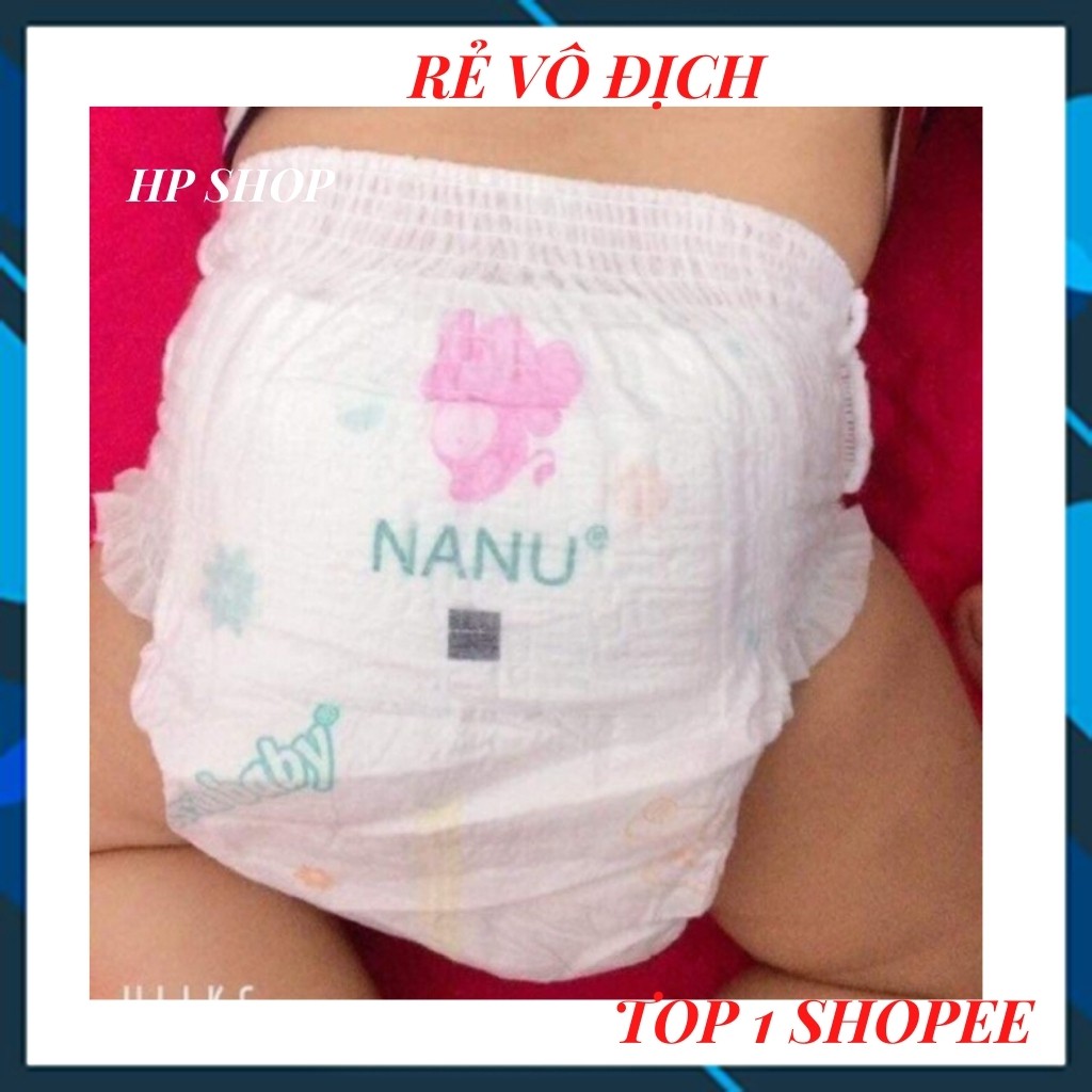 Bỉm Quần Nanu ♥️1 MIẾNG♥️Hàng dùng thử đủ size M, L,XL, XXL - Quà tặng kèm khi mua bỉm cùng size