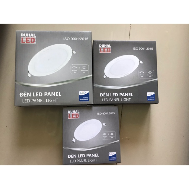 ĐÈN LED ÂM TRẦN PANEL DUHAL 6W, 9W, 12W