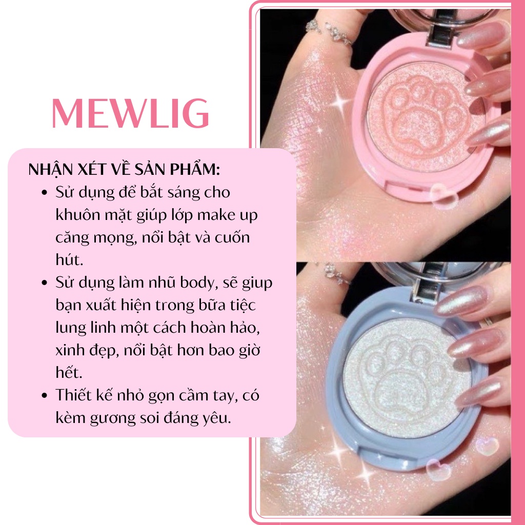 Phấn bắt sáng quả trứng Maffick-tạo hiệu ứng căng bóng da-make up chuyên nghiệp đơn giản