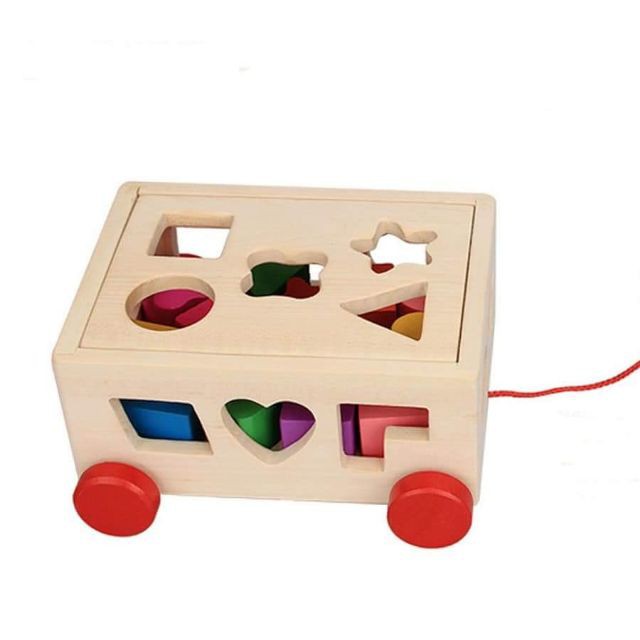 Hộp Thả Hình Kéo Xe Cho Bé