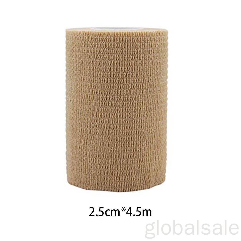 Cuộn băng quấn cổ tay/ mắt cá chân 2.5cmx4.5m tự dính thoáng khí chống thấm nước