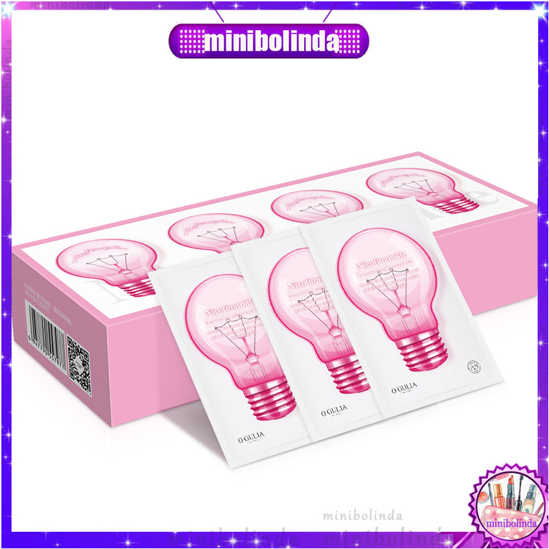 (Hàng Mới Về) 1 Mặt Nạ Bóng Đèn Tinh Chất Dưỡng Ẩm Làm Trắng Sáng Da | BigBuy360 - bigbuy360.vn