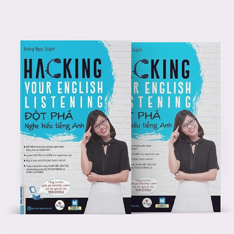 Sách - Hacking Your English Listening - Đột Phá Nghe Hiểu Tiếng Anh