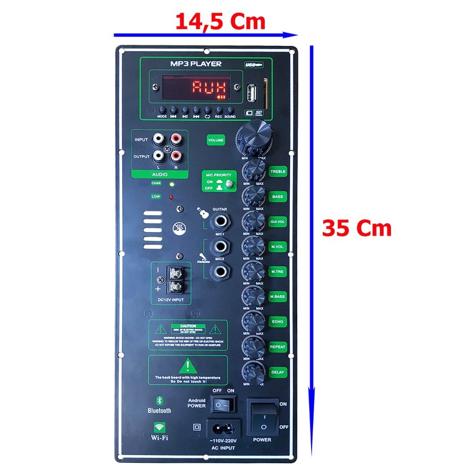 Mạch Loa Kéo 3 tấc - 4tấc đơn