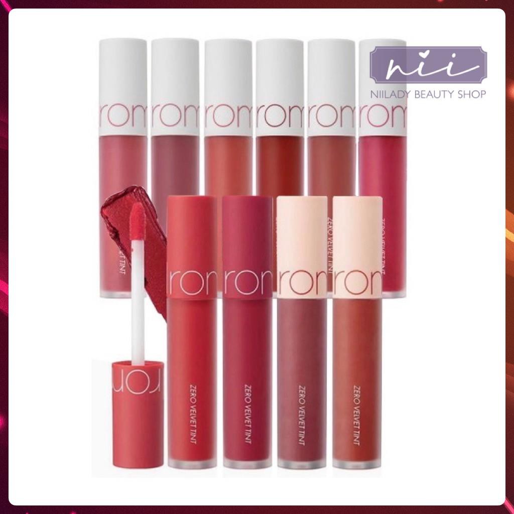 [Màu mới #18~21] Son Romand Zero Velvet Tint