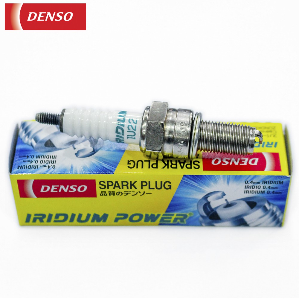 Bugi Denso Iridium IU22 xe WaveS 100, Wave RSX 110, Future, Luvias