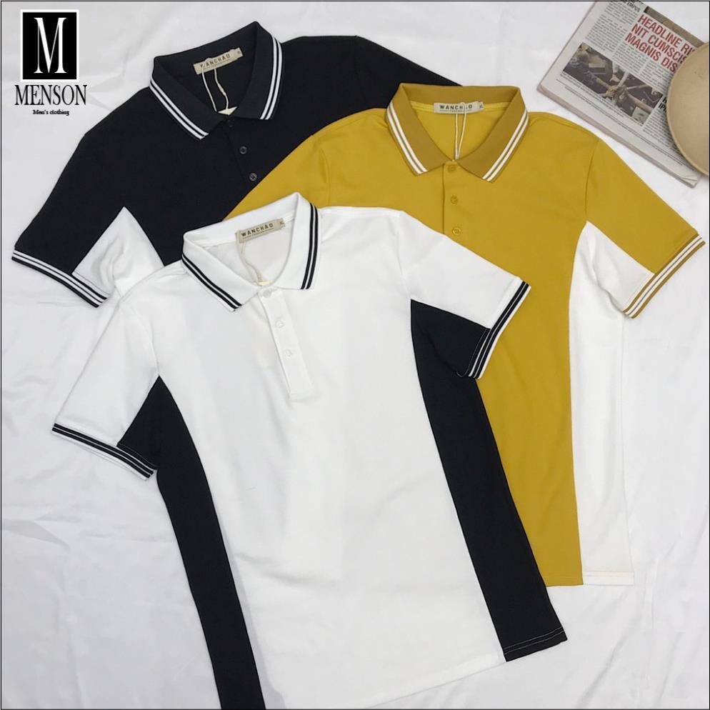 [Hàng Hiệu] Áo Thun Nam Có Cổ, Áo Polo Nam Cao Cấp Vải Cá Sấu Cotton Co Giãn 4 Chiều Chuẩn Form Chất Mát M2112 | BigBuy360 - bigbuy360.vn