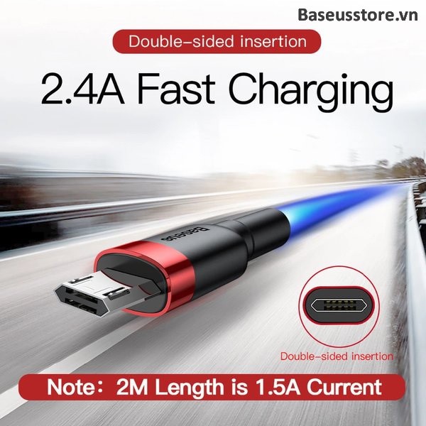 Cáp sạc nhanh Baseus Micro USB
