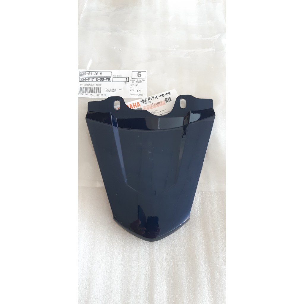 Mu rùa (Ốp đuôi) Sirius Yamaha -Màu Xanh Mực