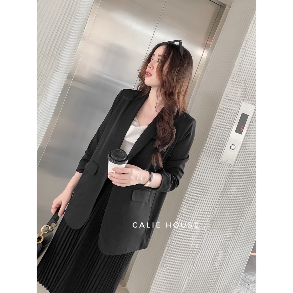 Áo vest cổ sam tay xếp nhún sang chảnh thời trang thiết kế nữ AV14