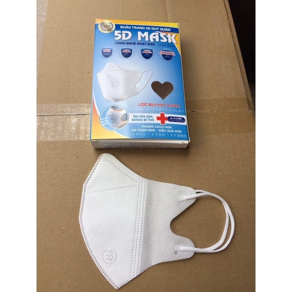 HỘP 10c KHẨU TRANG 5D MASK | BigBuy360 - bigbuy360.vn