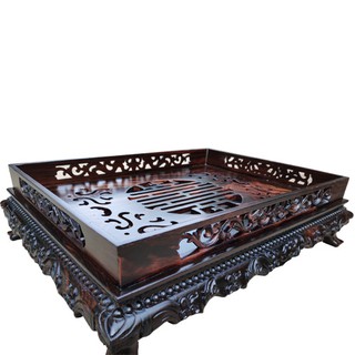 Khay trà gỗ Cẩm loại nhỏ