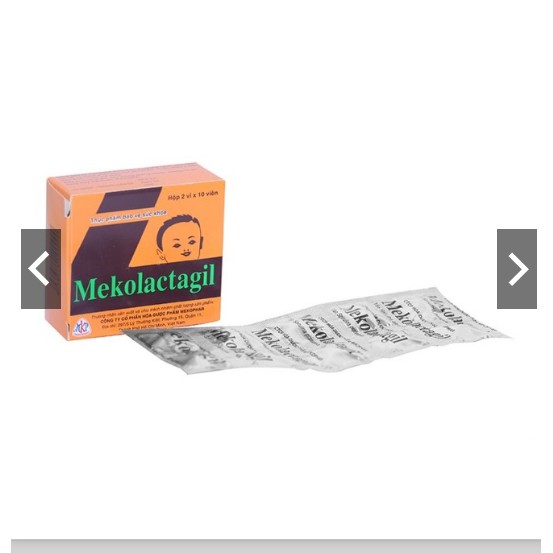 Mekolactagil tảo lợi sữa hiệu quả