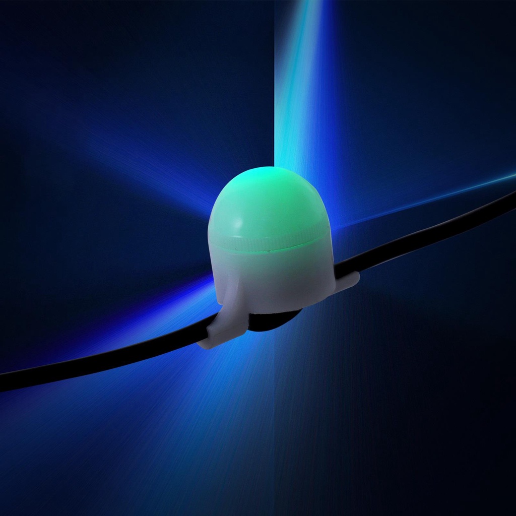 [Global] Chuông Báo Cá Cắn Câu Thông Minh Bằng Nhựa Có Đèn LED Cảnh Báo Năng Lượng Thấp