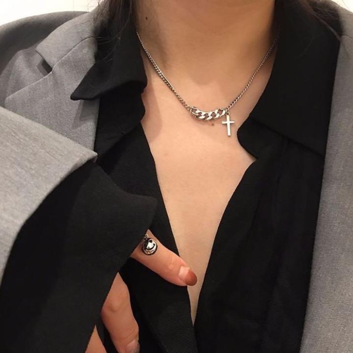 Dây Chuyền Nữ Mặt Hình Thánh Giá Thời Trang Hàn Quốc i31
