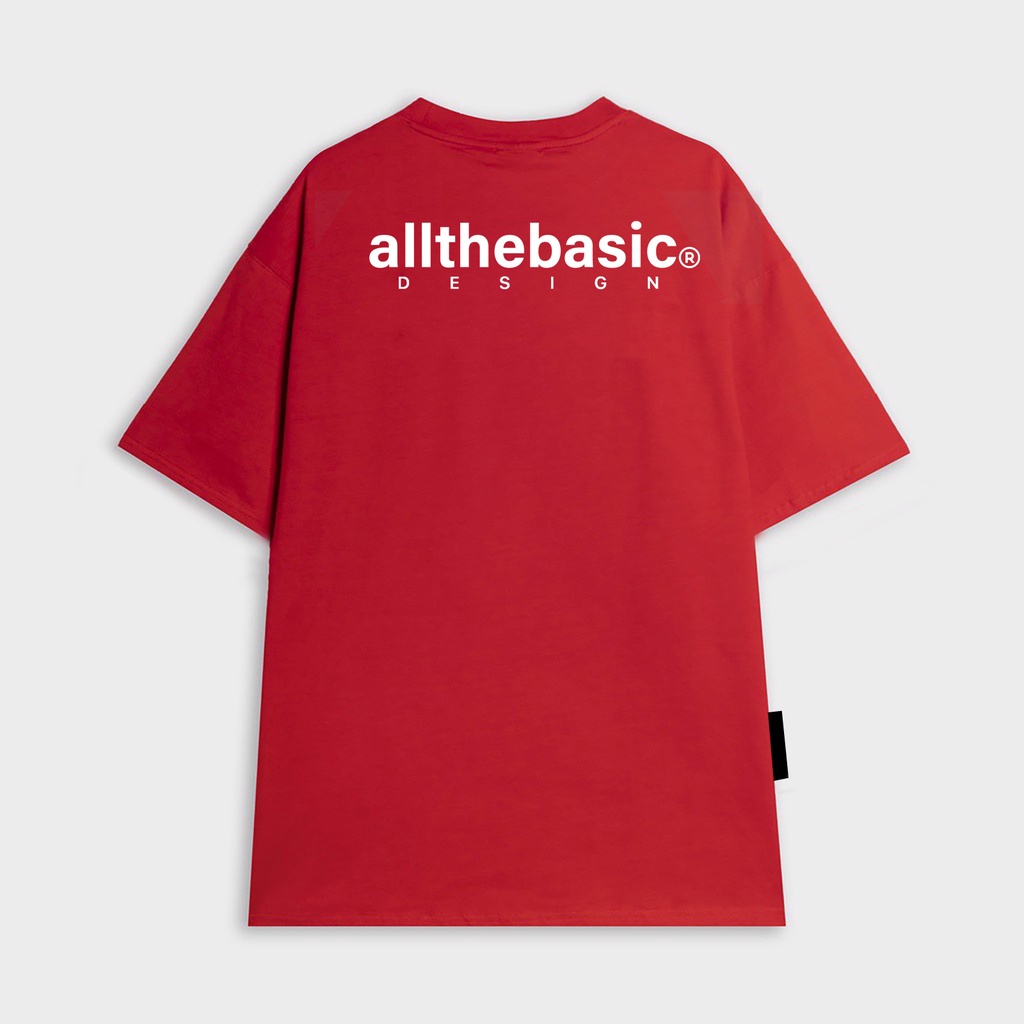 Áo Thun All The Basic Design - Classic logo - Đỏ