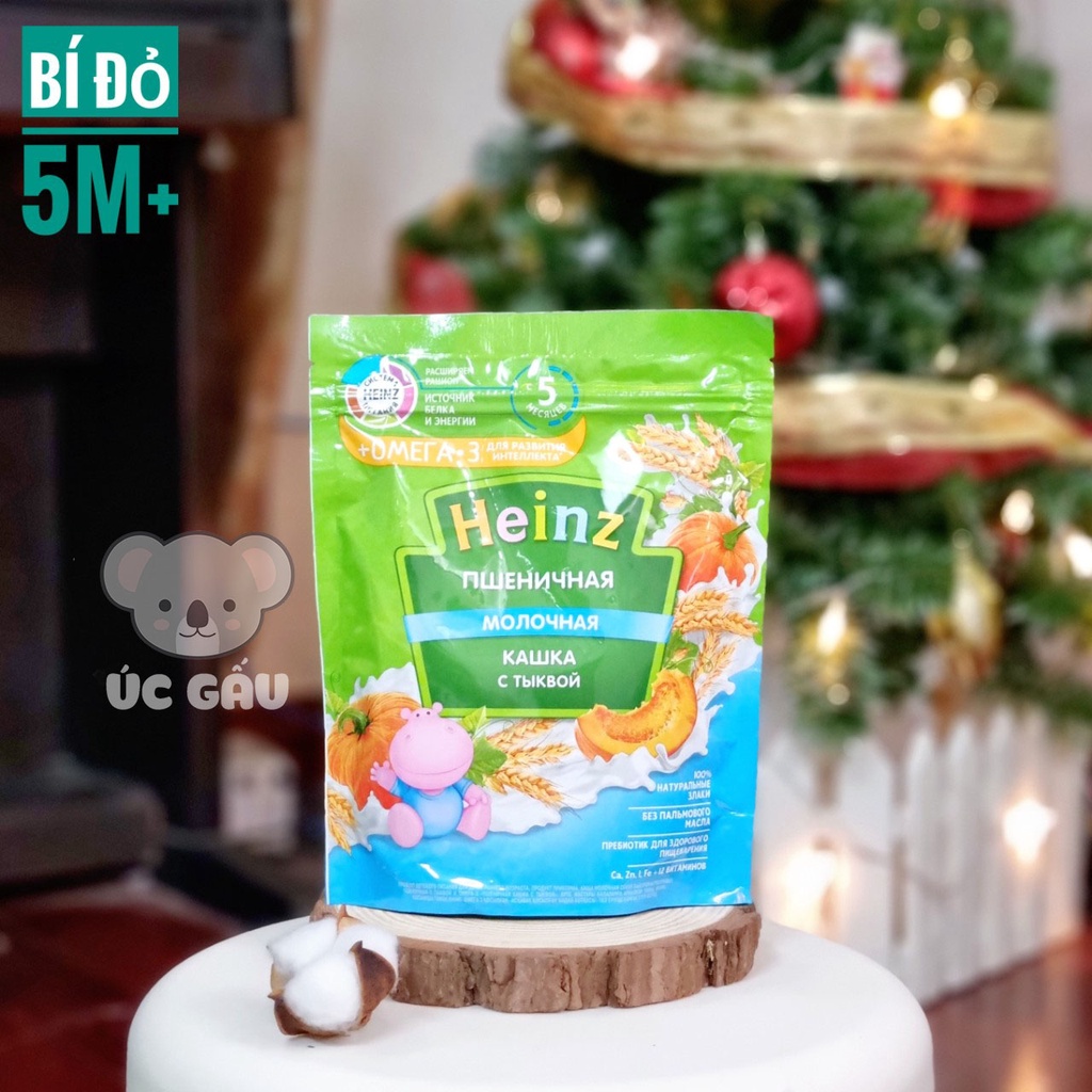 Bột ăn dặm HEINZ Nga gói 200g cho bé