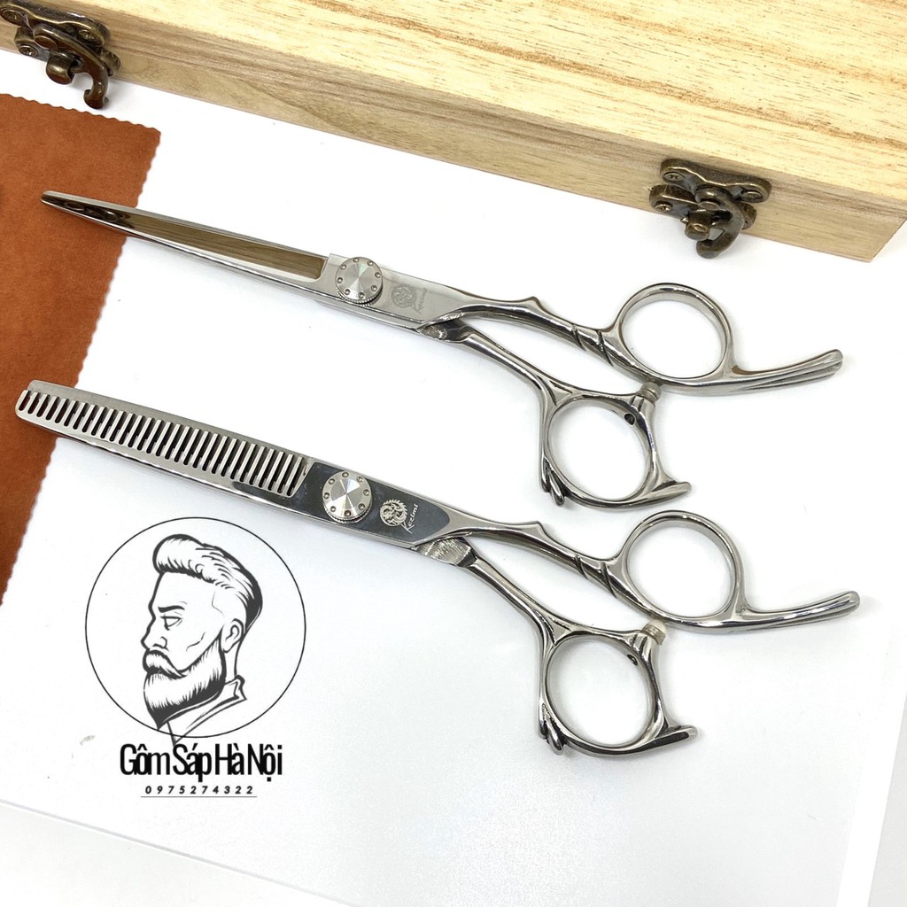 Cặp Kéo Cắt Tỉa KEZIMI Full Hộp Mã LY ( Nhật Bản)
