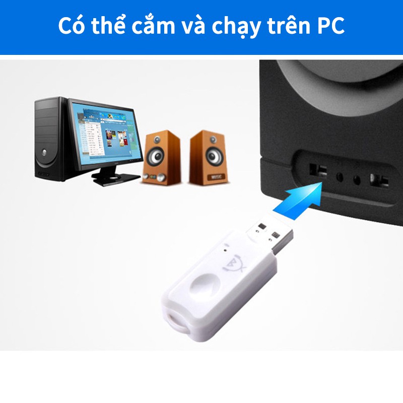 Bộ thu USB Bluetooth BT470 Bộ chuyển đổi âm thanh Bluetooth không dây Bộ chuyển đổi USB