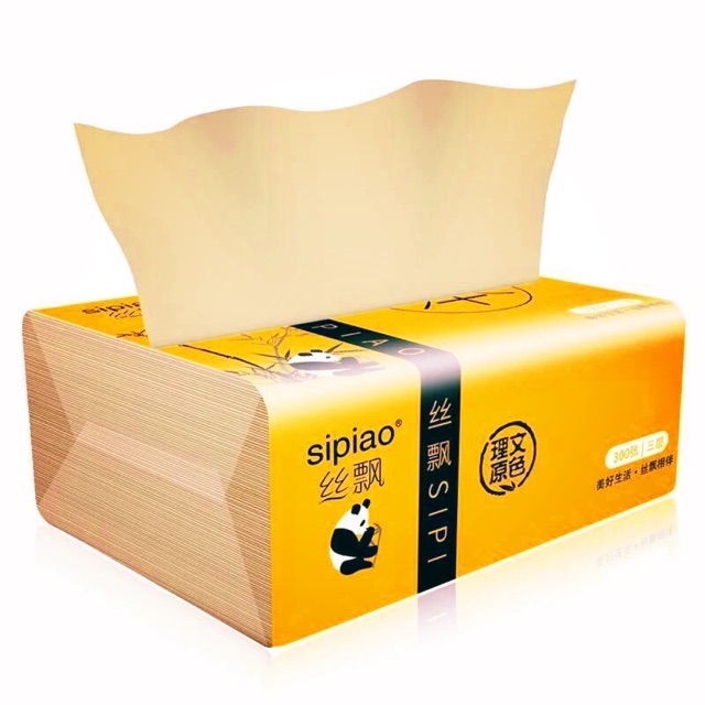 Giấy ăn gấu trúc Sipiao