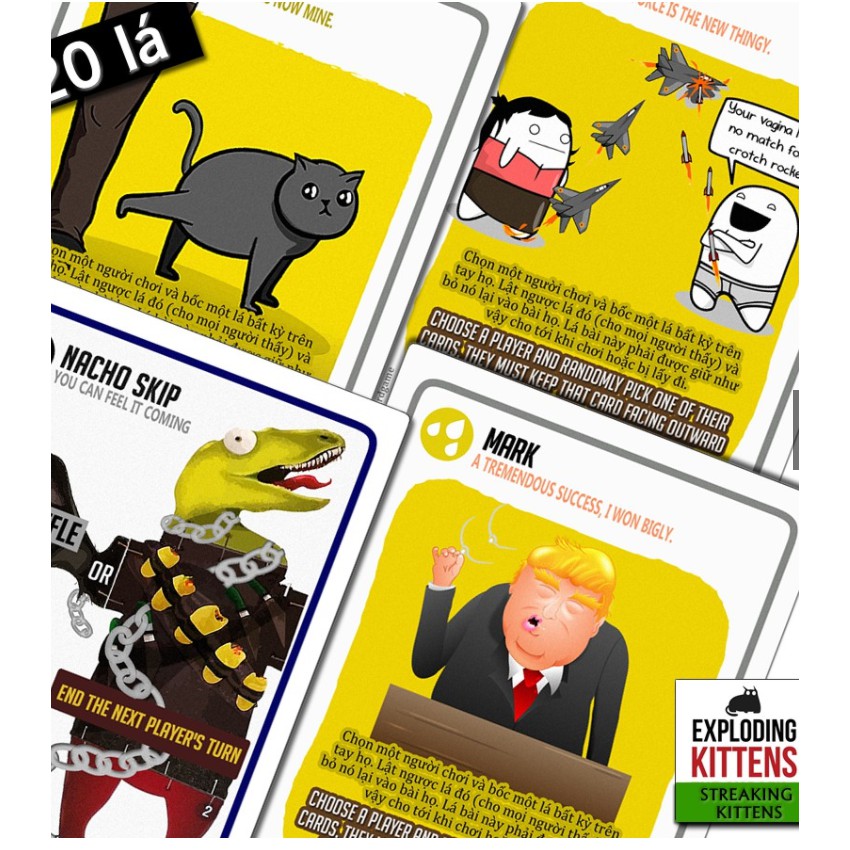 Bài Mèo Mở rộng Streaking Kittens 20 lá