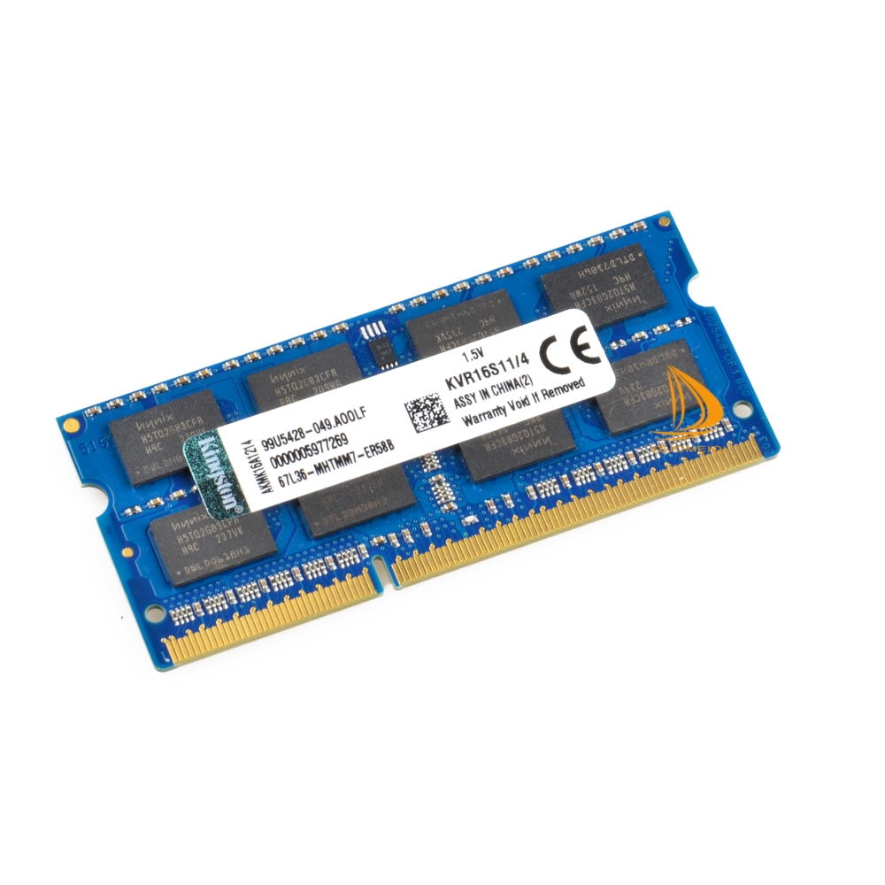 For Kingston 4GB 2Rx8 PC3-12800S DDR3 1600Mhz SODIMM 204Pin RAM Bộ nhớ máy tính xách tay