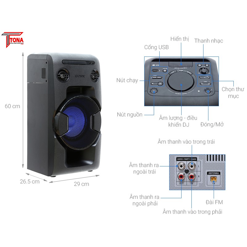 Loa Sony MHC-V11