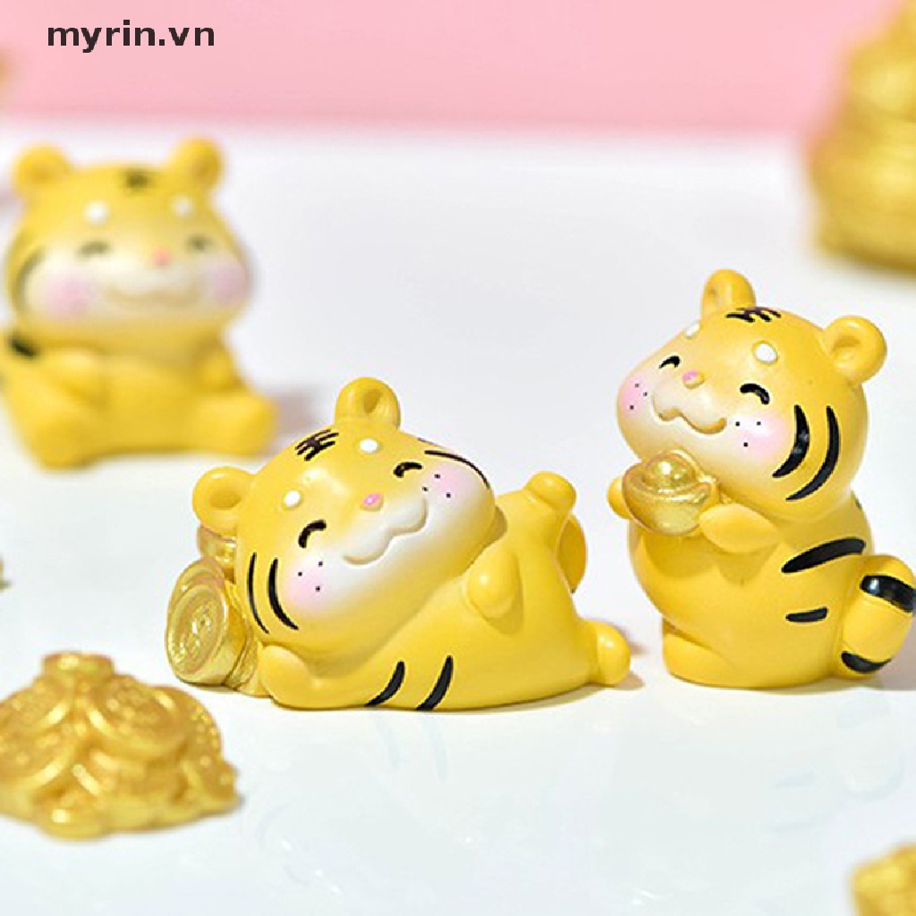Myrin Đồ trang trí Chú Hổ Mini Trang Trí Sân Vườn Thu Nhỏ DIY