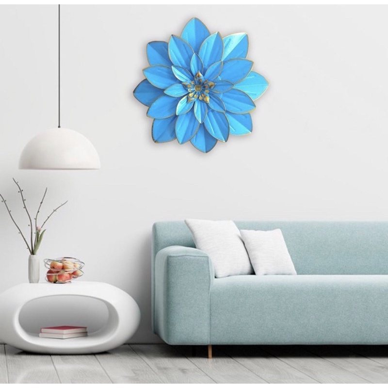 Tranh Hoa sắt 3D trang trí tường nhà siêu ấn tượng