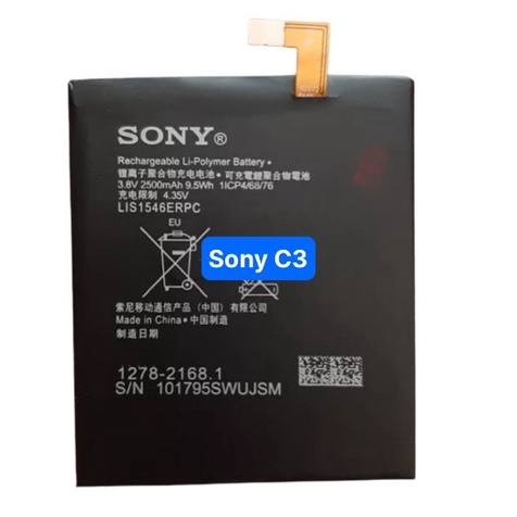 Pin Sony C3 / C4 / M4 dung lượng chuẩn