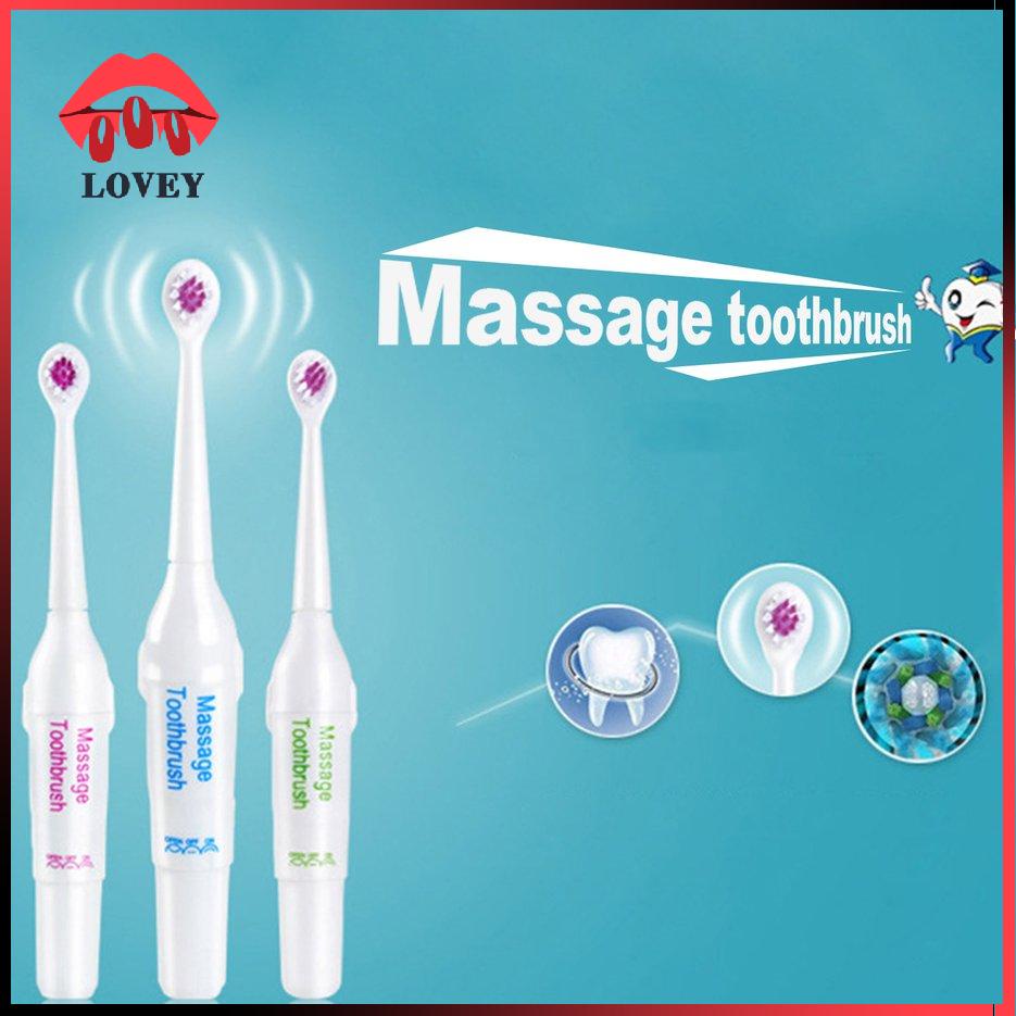 lovey★Electric Ultrasonic Massage Toothbrush Family Brushing Whitening Tooth Brushes
