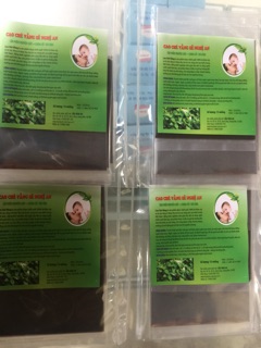 Cao chè vằng ( 2 túi mini 6 miếng )