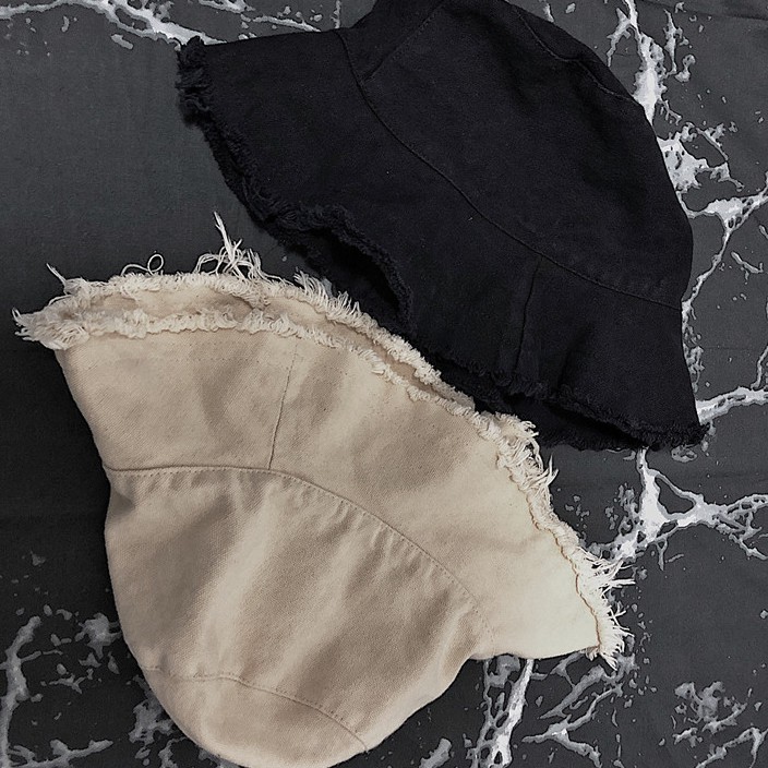 [Spot] Nón Bucket Vải Bạt Thời Trang Nhật Bản Cá Tính Unisex 20120