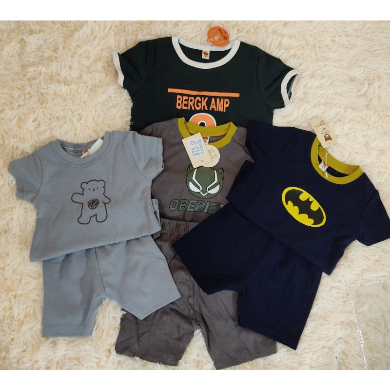 Bộ bozip côc tay cho bé trai