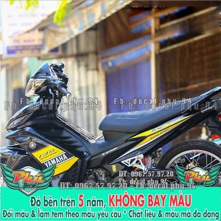 Tem rời ex 135 2011-2014 vàng đen -1