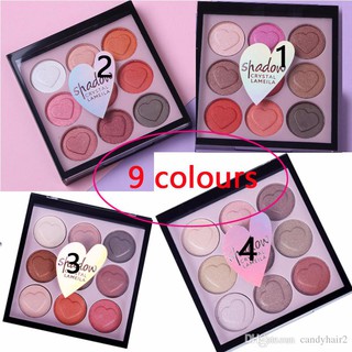 Phấn mắt trái tim 9 ô Shadow