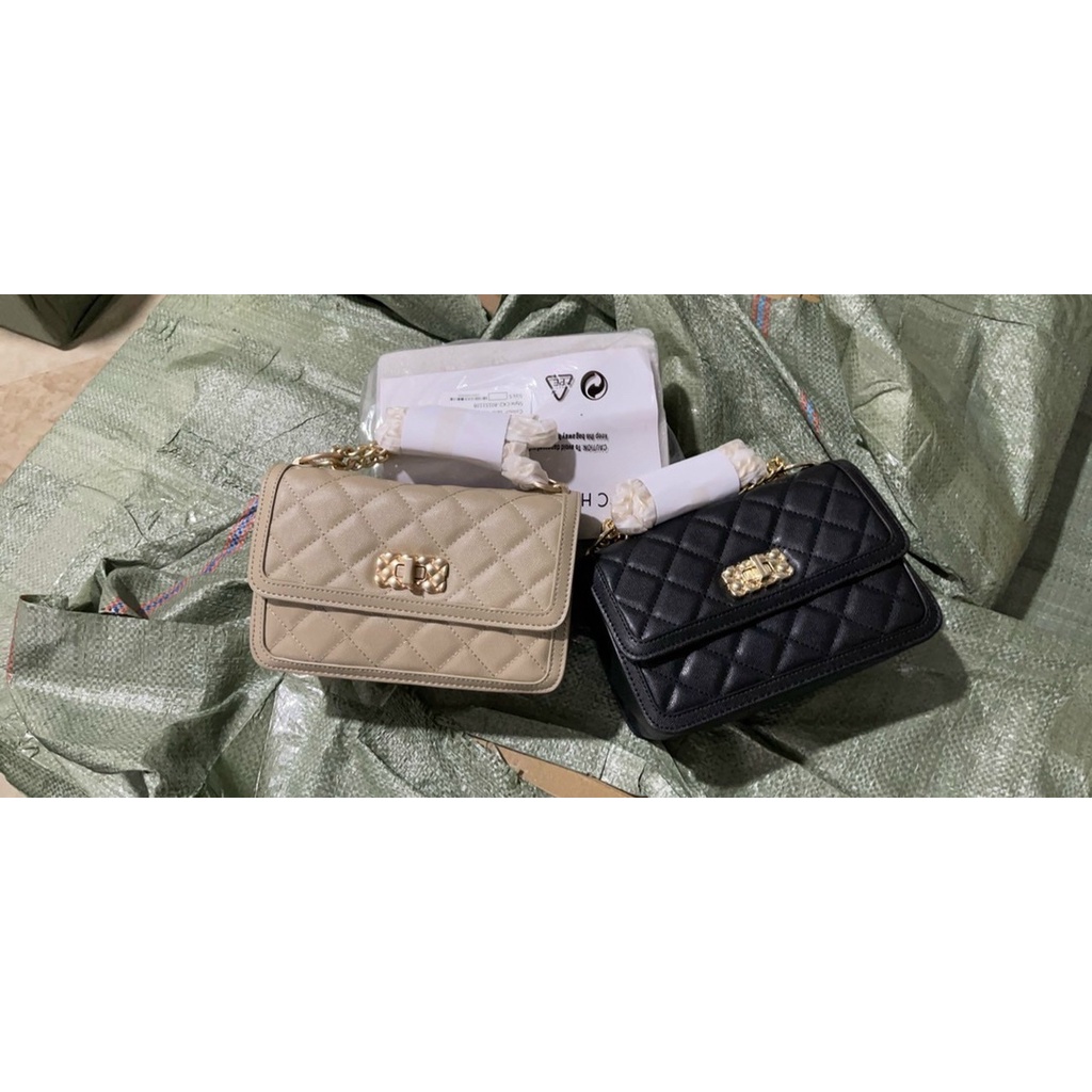(Mới 2022) Túi CK khoá xoay size 22cm