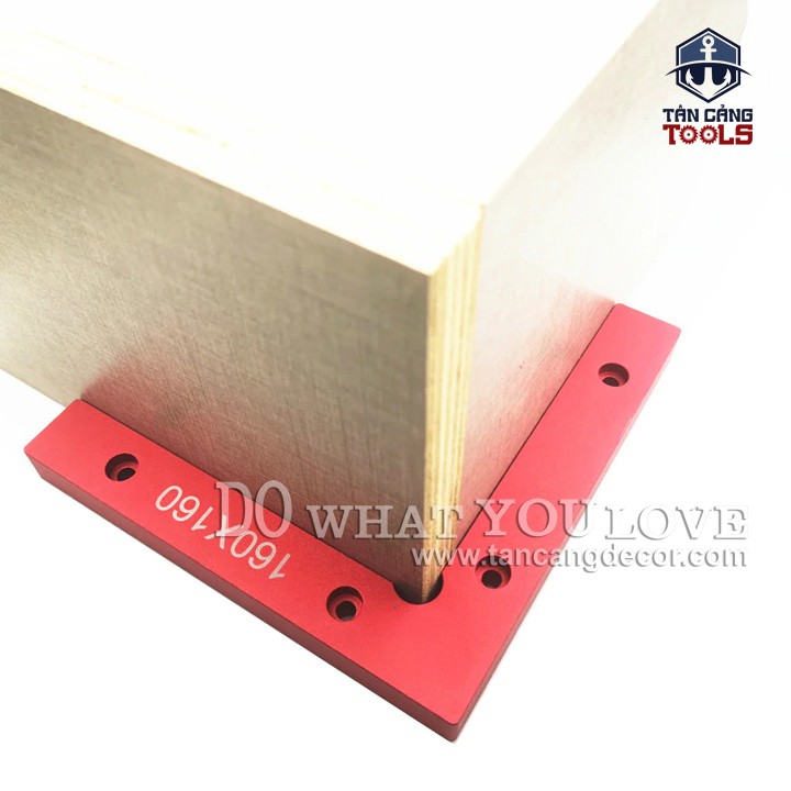 Bộ Kẹp Góc Vuông 160 x 160 mm Nhôm Đúc