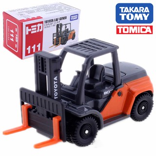 Xe mô hình Tomica Xe nâng bốc xếp TOYOTA GENEO 859918 Fullbox Chính Hãng Takara Tomy - Victoys