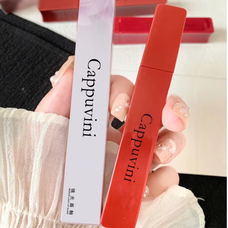 Son tint Dưỡng CAPPUVINI Ẩm Kháng Nước Lâu Trôi Độ Bóng Cao