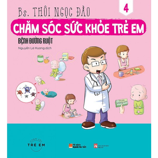 Sách - Combo Chăm sóc sức khỏe trẻ em (bộ 4 cuốn)