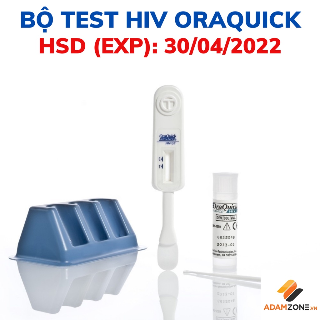 Bộ Test Thử HIV  tại nhà dễ sử dụng, chính xác cao, xét nghiệm thế hệ mới -  AdamZone