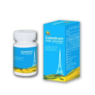 Sữa non Colostrum xanh hộp 100g Date mới nhất