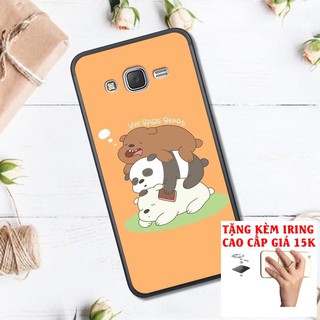 [Ốp điện thoại giá rẻ] Ốp SAMSUNGJ2 2015 - J2 2016 - J2 PRIME in hình gấu cực CUTE