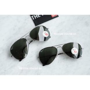 [BAO CHECK] kính RayBan Aviator RB3025 004/58  ▪︎Gọng Gunmetal, lense xanh Classic