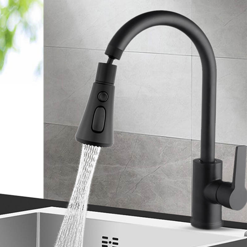 Đầu Nối Vòi Nước Bồn Rửa Đầu Vòi Phun Nước 3 Chế  độ đa năng Độ Chống Văng Tiết Kiệm Nước Xoay 360 Độ Tiện Dụng Cho Nhà Bếp Khớp Khuyên
