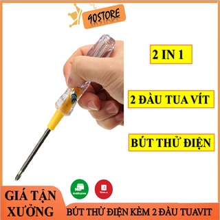 Mua Bút Thử Điện Cầm Tay Mini Kèm 2 Đầu Tuavit Đa Năng