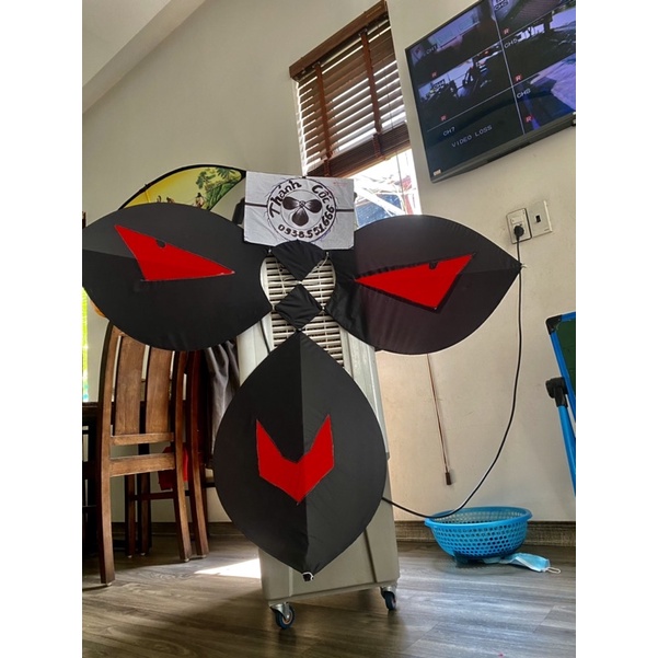 DIỀU CÁNH CỐC MẪU MỚI mắt vàng và măt đo 1,5 mét và 2 mét có sáo và không sáo